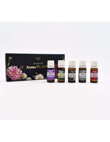 Set Aromaterapia - aceites esenciales florales