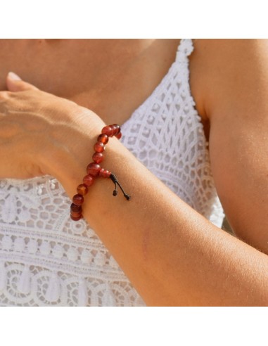 Pulsera mala cornalina