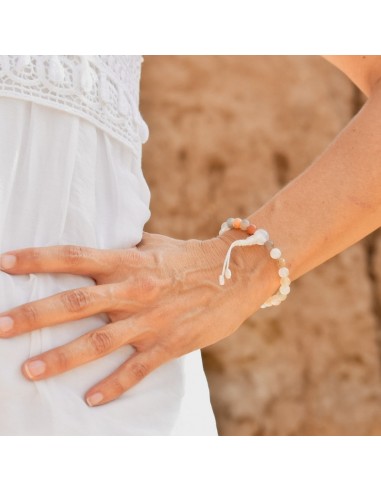 Pulsera mala piedra luna