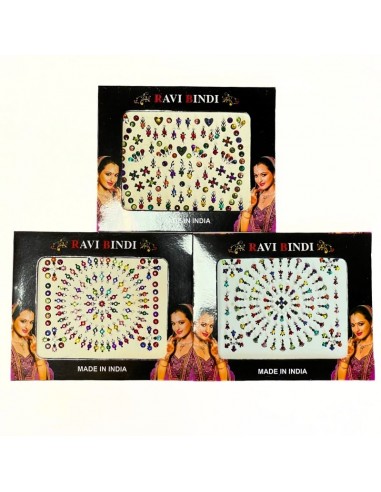 Bindis Bollywood Rishikesh - Pack de 3