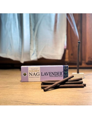 Incienso Golden Dhoop Nag Lavender