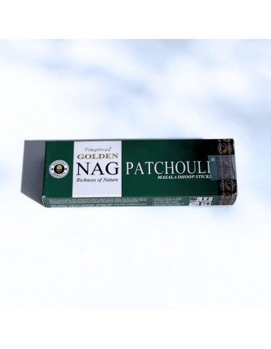 Incienso Dhoop Golden Nag Patchouli