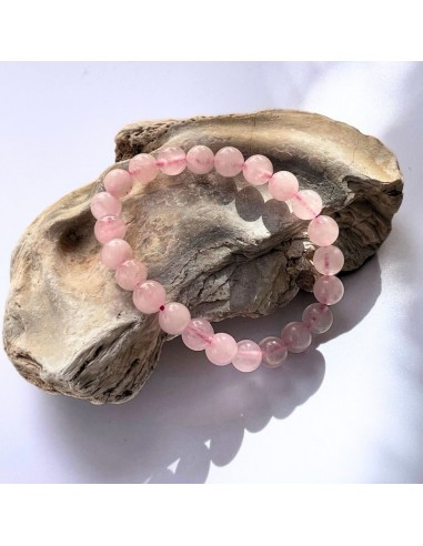 Pulsera de Cuarzo Rosa