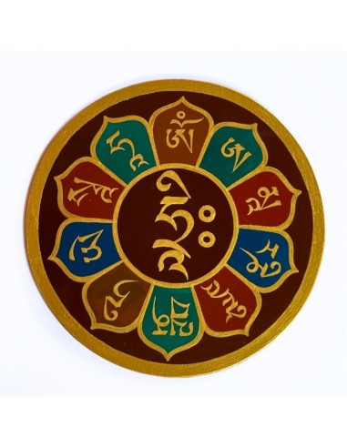 Mandala mantra pared