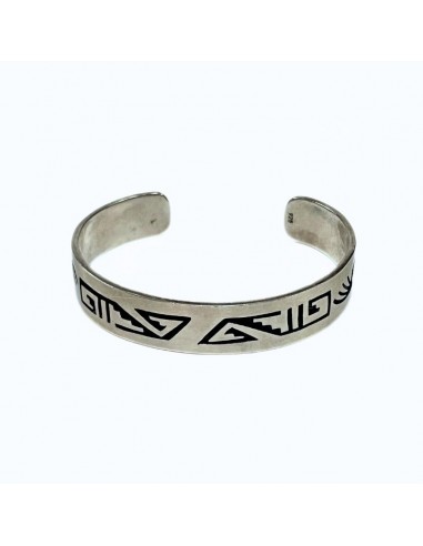 Pulsera Tribal III - Plata Mexicana